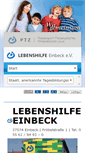 Mobile Screenshot of lebenshilfe-einbeck.de